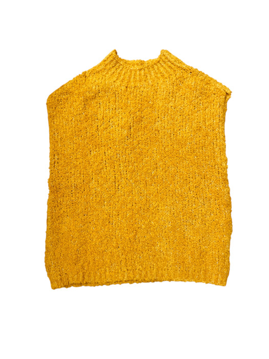 Pull S/Manches Jaune Huile
