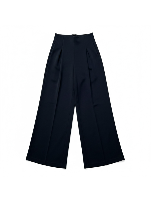 Pantalon Wide Leg Effet Sweat